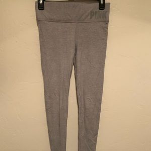 PINK reflective leggings